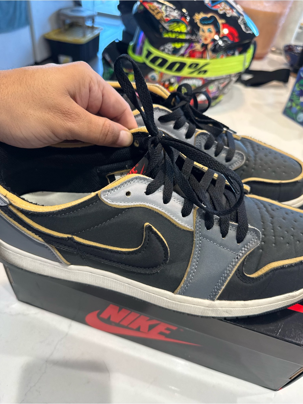 Nike Air Jordan 1 Low Og Ex Dark Smoke Grey